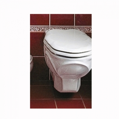 WC-Sitz mit Deckel und Scharnieren passend zu Serie Orchidee