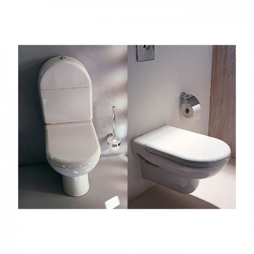 WC-Sitz Giamo mit verchromten Scharnieren