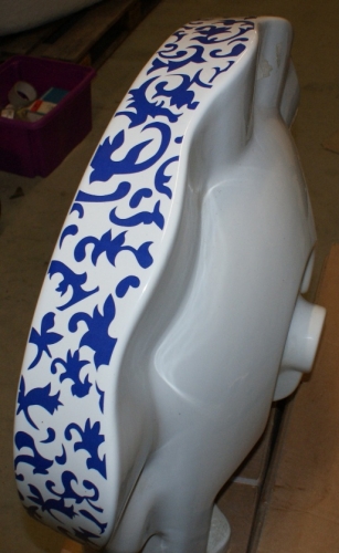 Preview: Waschtisch Modell Medici in verschiedenen Varianten, 70 cm