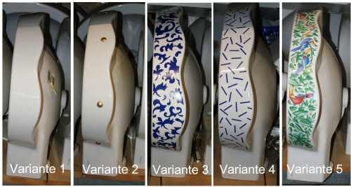 Waschtisch Modell Medici in verschiedenen Varianten, 70 cm